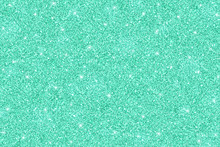 Turquoise Shiny Glitter Texture