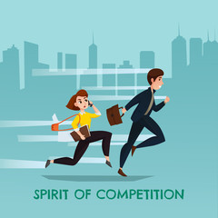 Sticker - Spirit Of Competition Urban Poster