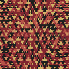 Poster - Modern background with cool triangular shapes pattern 3d rendering