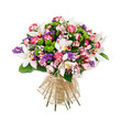 Bouquet of roses, alstromeries and lillies