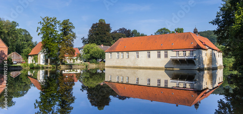Panorama Of The Haus Marck Castle In Tecklenburg Kaufen Sie