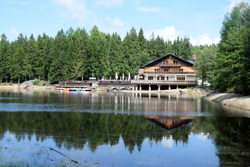 Wall Mural - Fichtelsee