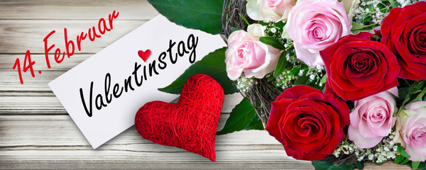 Wall Mural - Valentinstag