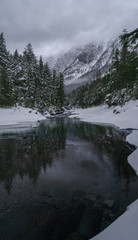 Sticker - A Winter in Glacier National Park