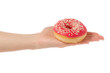 © Kabardins photo - Donuts sweetness frosting in hand