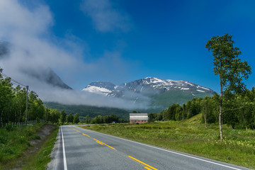 Norway, Mountains near Narvik