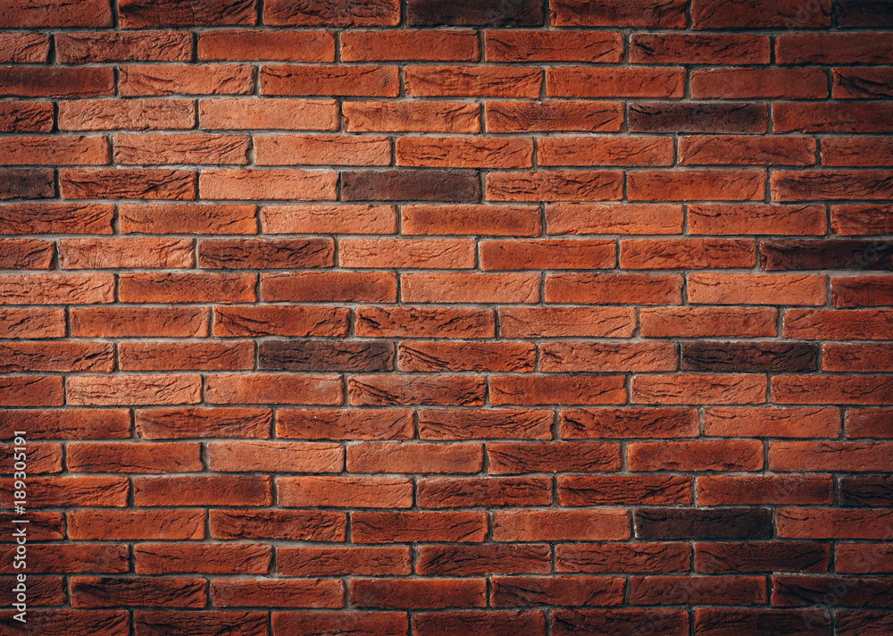 Red Brick Wall Texture Grunge Background May Use To Interior