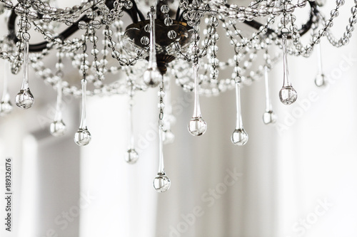 Fotomural Crystal chandelier close up background