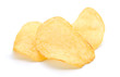 Chips potato isolated on white background