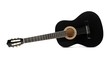 © gilotyna - Black classical guitar isolated on white background.