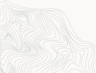 topographic lines and contours, concept of a conditional geography scheme
