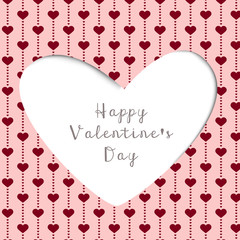 Wall Mural - background from hearts. st. valentine's day.
