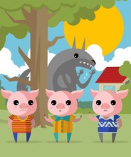 Three Little Pigs Free Stock Photo Public Domain Pictures three-little-pigs-free-stock-photo-public-domain-pictures