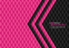Black And Pink Abstract Background Vector Illustration, Cover Template Layout, Business Flyer, Leather Texture Luxury Can Be Used In Annual Report Cover Design, Book, Banner, Web Page, Brochure, Card