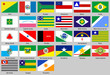 © magr80 - set of flags of Brazil states