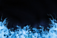 Abstract Fire Flame Rock Background