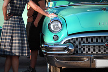 Vintage Buick Lady