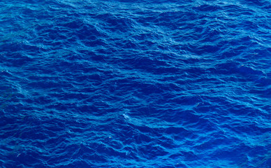 Wall Mural - Sea surface aerial view