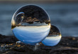 canvas print picture -  Crystal balls and reflections