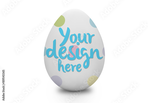 Download Easter Egg Mockup 1 Stock Template Adobe Stock