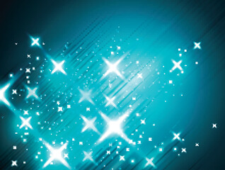 Wall Mural - Glittering star dust background