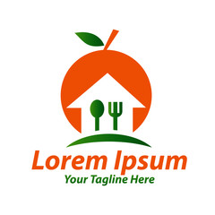 Poster - home food logo