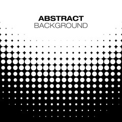 Wall Mural - abstract halftone background. vector illustration.