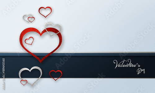 Hearts love - valentine bac...