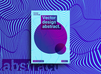 Poster - Templates designs with abstract background and trendy vibrant colors. Abstract vector background. Design for brochures, posters, covers, banners.