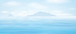 Vector blue   sea   background.