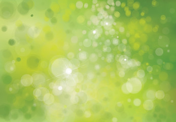 Wall Mural - vector green background, spring background.