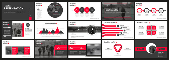 abstract white, red presentation slides. modern brochure cover design. fancy info banner frame. crea