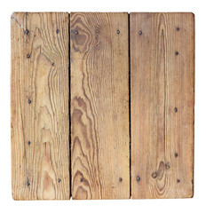 Poster - old wooden stool top texture
