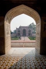 Wall Mural - view from Tomb of I'timād-ud-Daulah in Agra, India