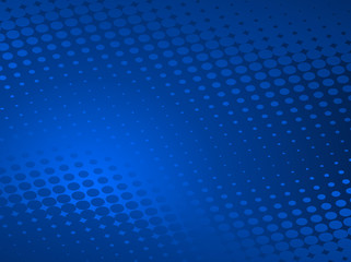 Poster - Abstract Dark Blue Dot Pattern Healthcare Communication Design Background Template that could be used for various other businesses. Plenty of space for text.