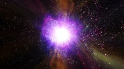 Wall Mural - space 2061: traveling through a wormhole in deep space (loop).