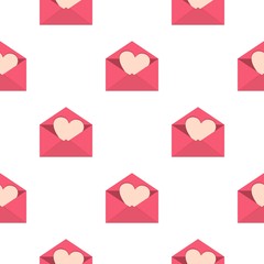 Poster - Valentine heart pattern seamless