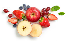 Composition Of Various Fresh Fruits And Berries
