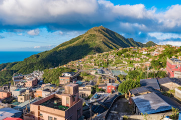 Wall Mural - View of Jiufen village