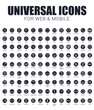 © gooddesign10 - Universal icons set. Minimal Thin Line icon set
