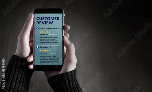 Fotomural Customer Experience and Online Review Concept