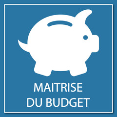 Canvas Print - Logo maîtrise du budget.