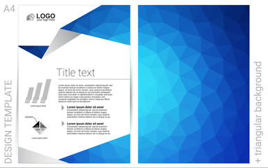 Wall Mural - Light BLUE vector  pattern for posters.