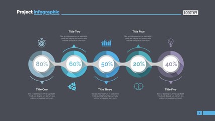 Poster - Marketing strategy slide template