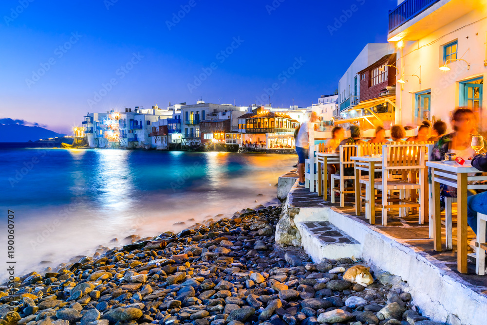 Mykonos, Greek Islands - Greece - obrazy, fototapety, plakaty 
