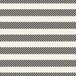 © Samolevsky - Vector seamless stripes pattern. Modern stylish texture with monochrome trellis. Repeating geometric hexagonal grid. Simple lattice design.