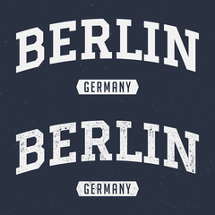 Berlin Germany - Tee Design For Print