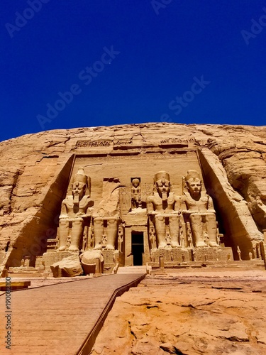 Abu Simbel Temples . Ancient Egypt . Egypt Poster Mural XXL