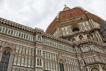 Wall Mural - Florence Duomo. Basilica di Santa Maria del Fiore (Basilica of Saint Mary of the Flower) , Florence, Italy