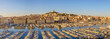 Marseille harbour port panorama city skyline, Marseille, France